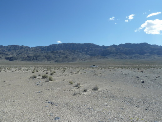 Law Enforcement truck on vast refuge